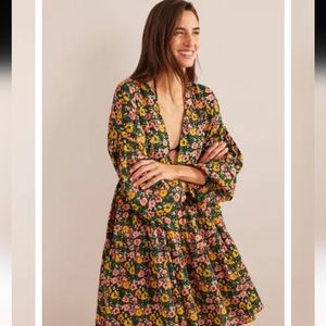 Boden Tiered Relaxed Dress